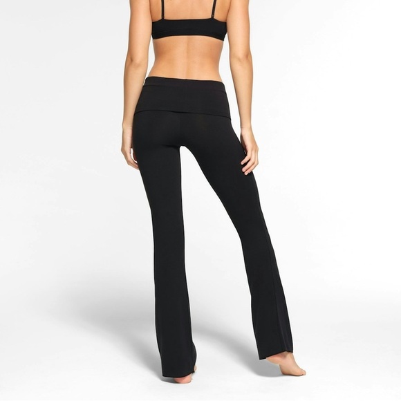 SKIMS Cotton Jersey Foldover Pant (Large) - Picture 2 of 7